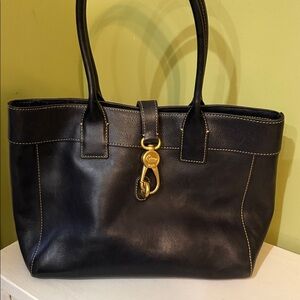 Dooney & Bourke dark navy shoulder bag